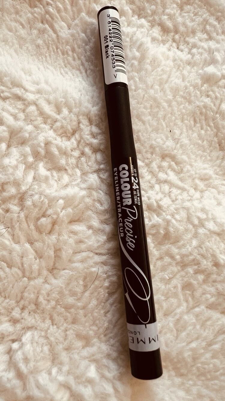 Rimmel Colour Precise EyeLiner Pencil Black NEW